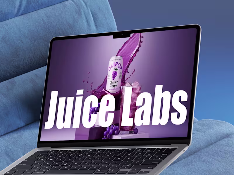 Cover image for JuiceLabs Website Development in Framer & Webflow