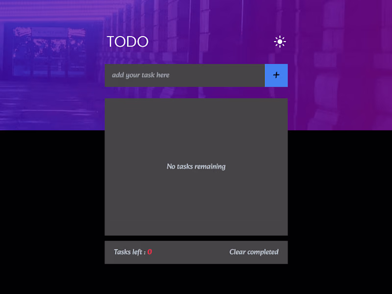 Cover image for Todo App