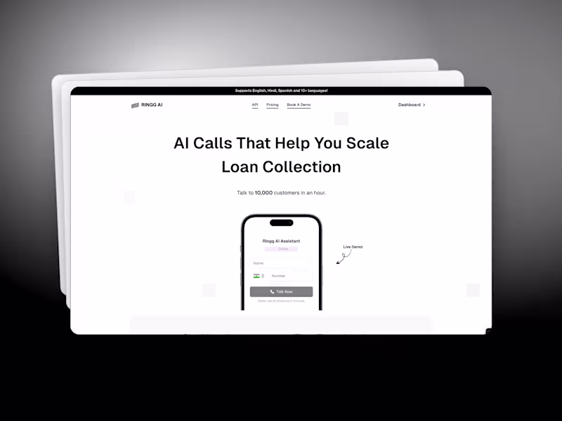 Cover image for Ringg AI