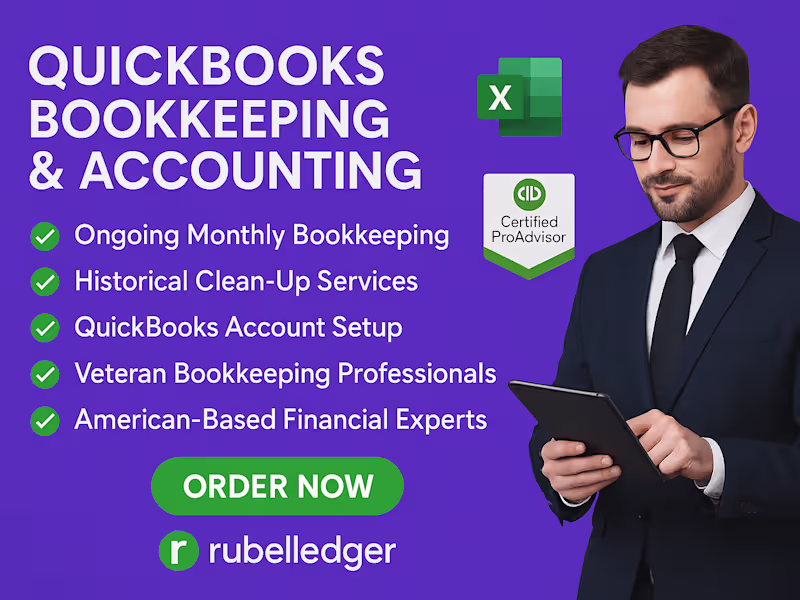 Cover image for QuickBooks/Xero Bookkeeping | Chart of Accounts to Reports