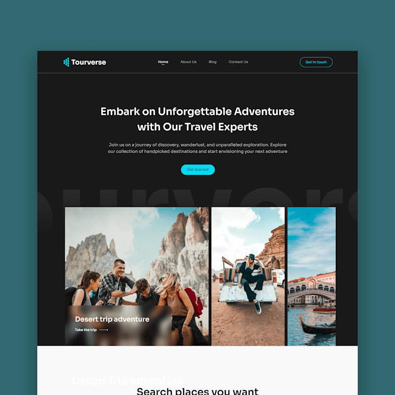 Cover image for Landing page design