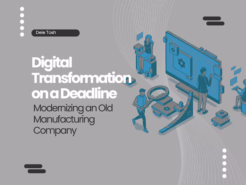 Cover image for Digital Transformation on a Deadline