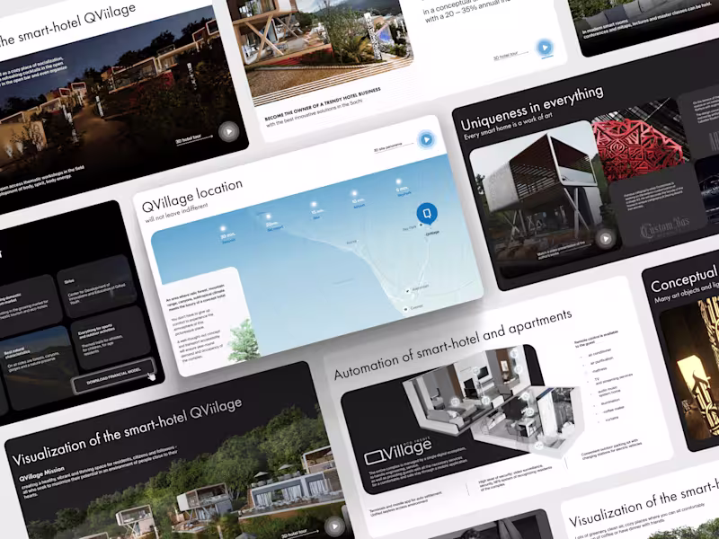 Cover image for Hotel business Qvillage