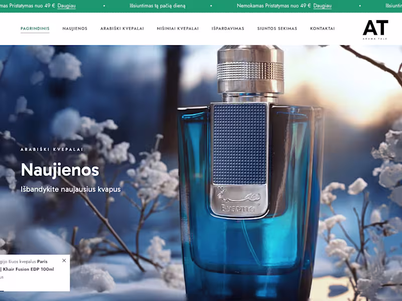 Cover image for Aromatale.lt