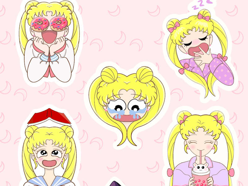 Cover image for SAILOR MOON STICKER