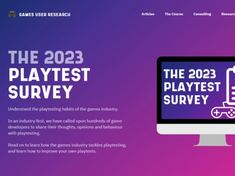 Cover image for The 2023 Playtest Survey