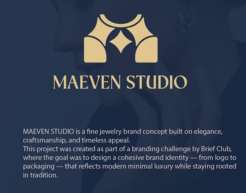 Cover image for MAEVEN STUDIO — Luxury Fine Jewelry Brand Identity