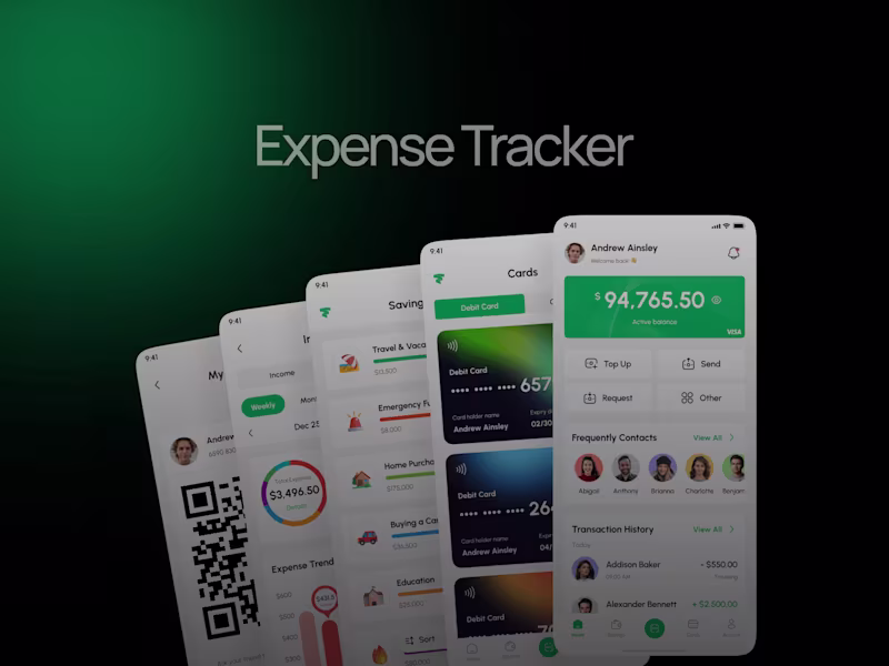 Cover image for Fintrack - Expense Tracker App (Android & iOS)