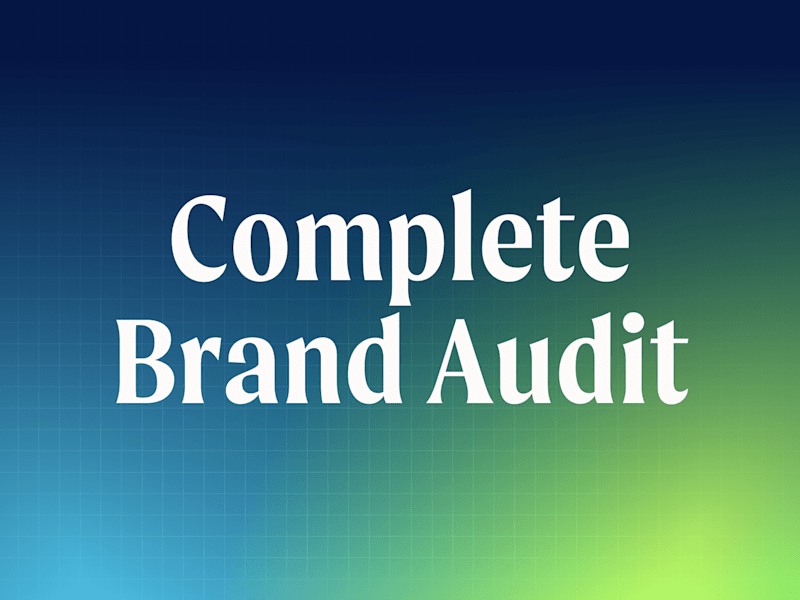 Cover image for Brand Audit & Scorecard