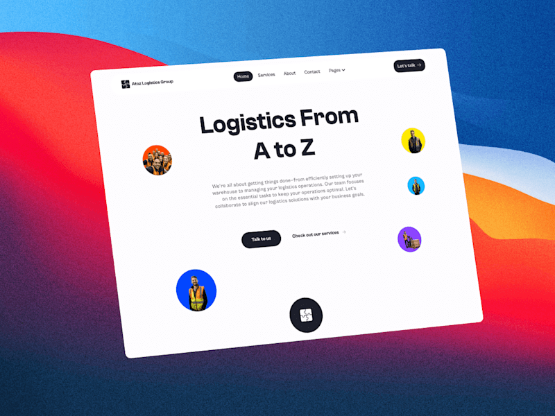 Cover image for Branding and website for a logistics firm