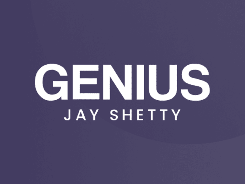 Cover image for Jay Shetty Genius Programme Script
