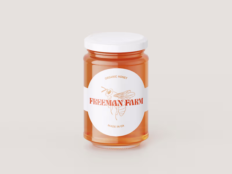 Cover image for Organic honey branding