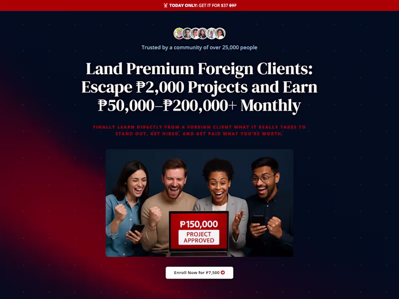 Cover image for New Kajabi Project Completed! I just finished creating a ful...