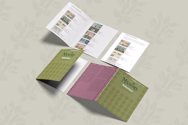 Cover image for I recently finished a suite of print design elements for a m...