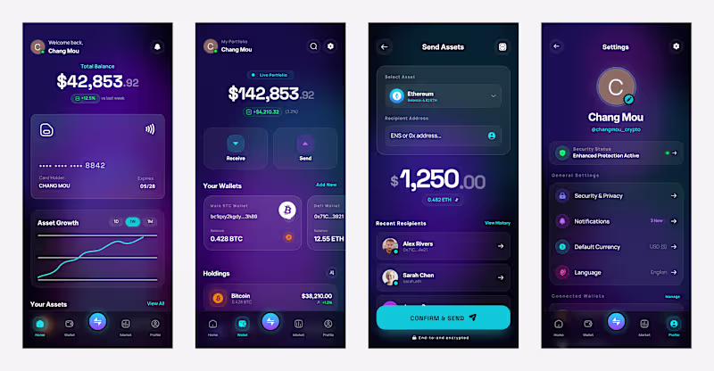 Cover image for Crypto Wallet
Solo project exploring a