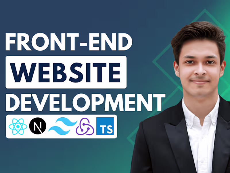 Cover image for Frontend Development with React