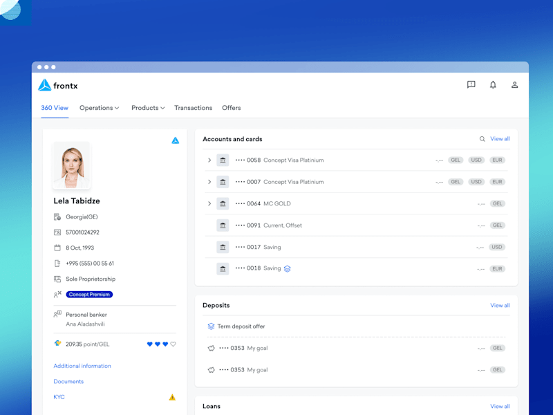 Cover image for Redesigned core platform for finTech enterprise with 15m+ user.