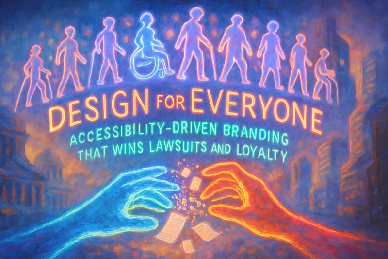 Cover image for Design for Everyone: Accessibility-Driven Branding That Wins Lawsuits and Loyalty