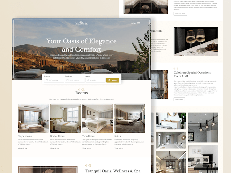 Cover image for Hotel booking