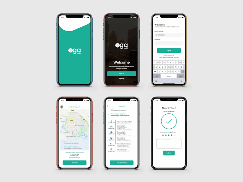Cover image for A public transport mobile application