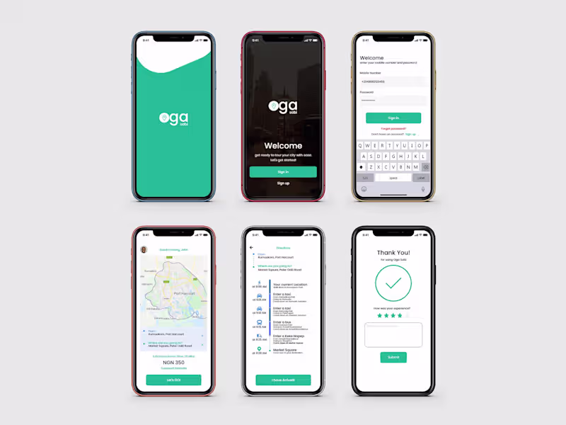 Cover image for A public transport mobile application