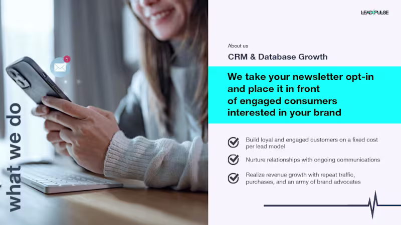 Cover image for LeadPulse PowerPoint Presentation System