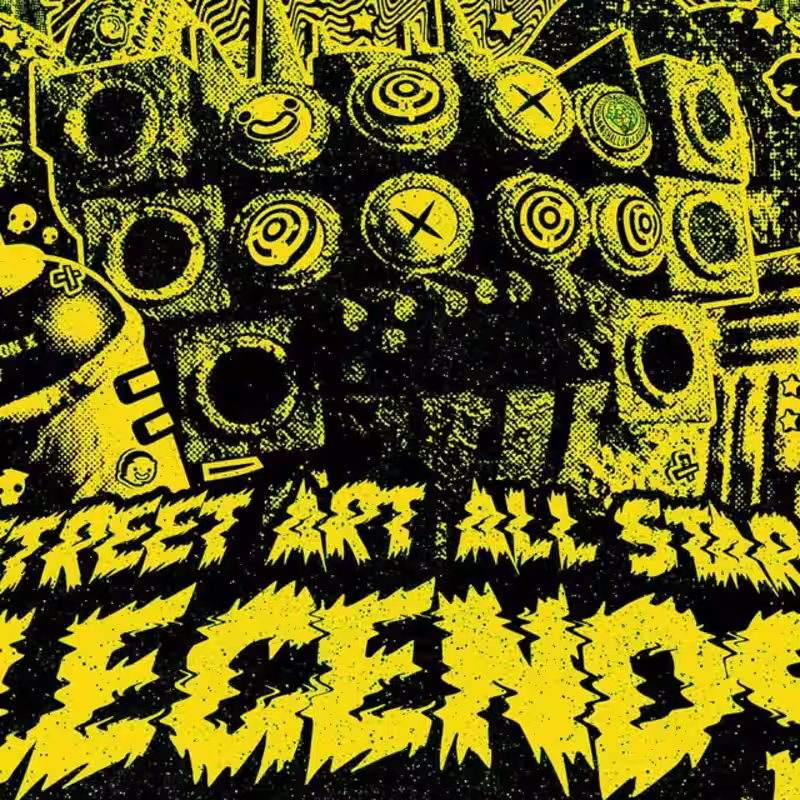 Cover image for Street Art All Stars Legends Exhibition