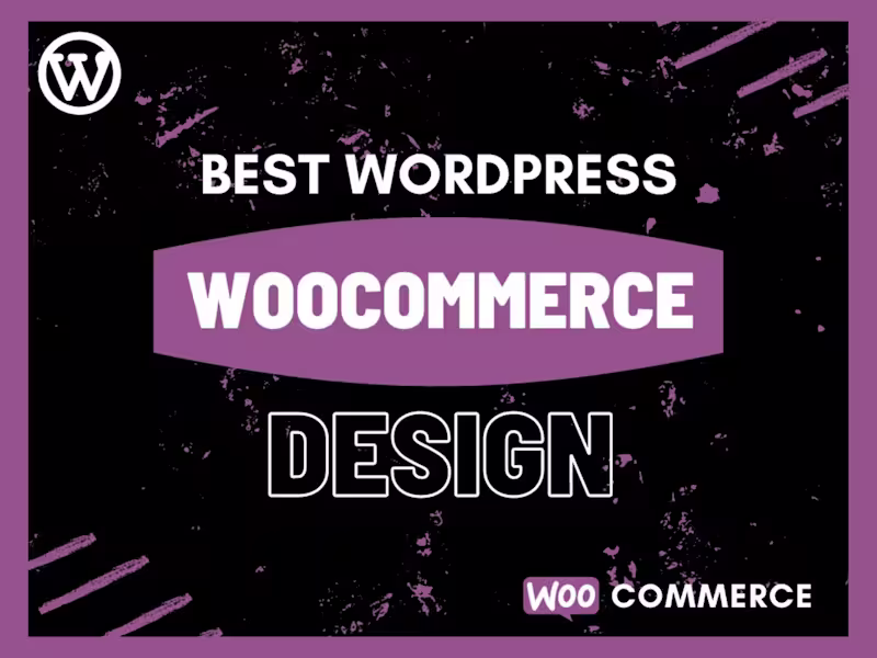 Cover image for Expert Woocommerce Developer for Your  E-commerce store
