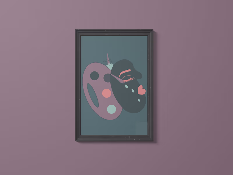 Cover image for Flat Narrative Self-Portrait