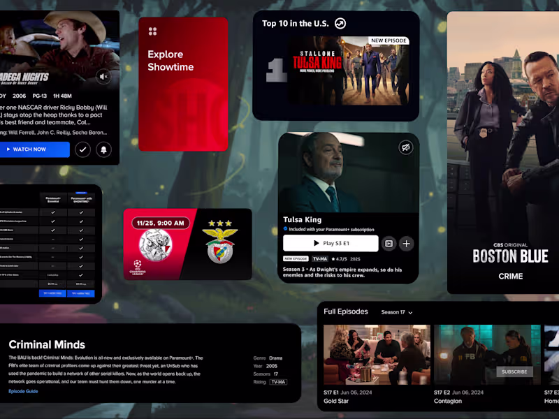Cover image for Design System for Streaming Service