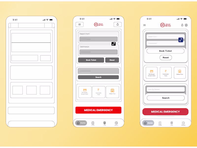 Cover image for App Wireframing