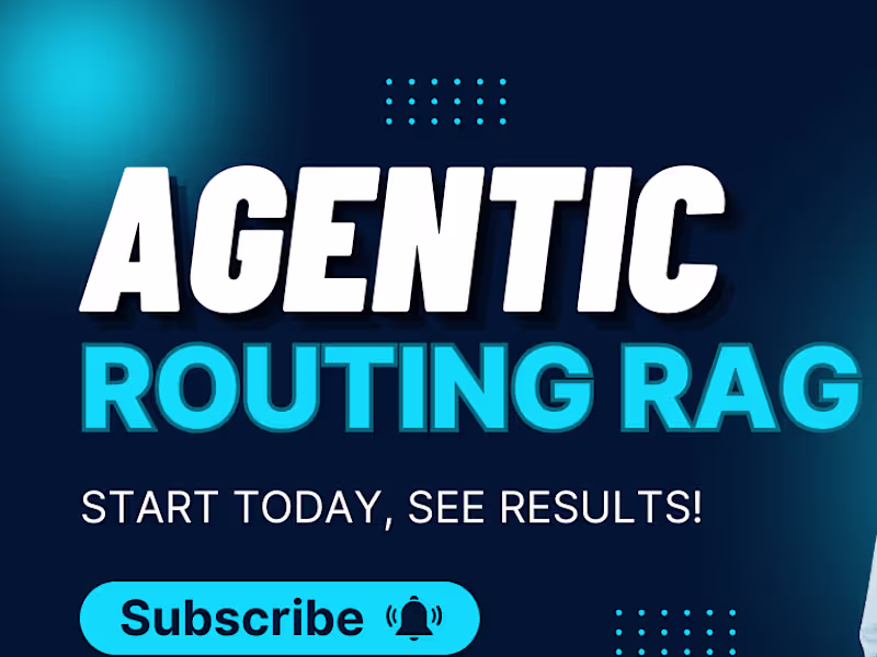 Cover image for Create a Agentic Effectictive RAG for your Private Document