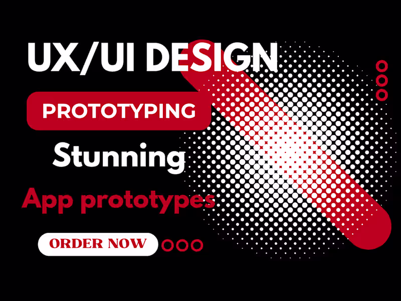 Cover image for UI/UX DESIGN & PROTOTYPING