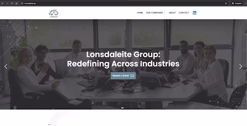 Cover image for Website - Lonsdaleite Group Holdings