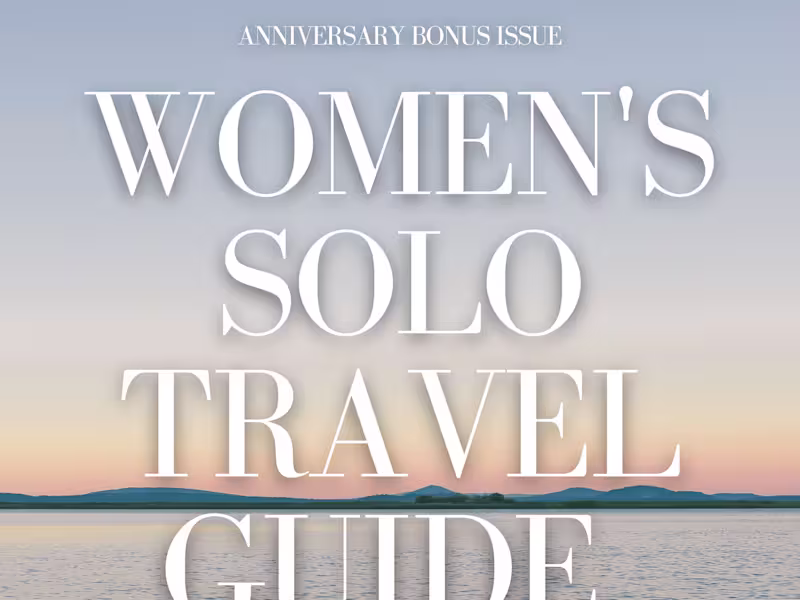 Cover image for Digital Product & Printed: Women’s Solo Travel Guide