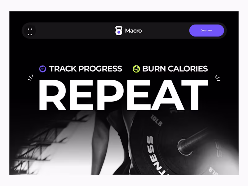 Cover image for MacroFlex | Fitness and Nutrition website