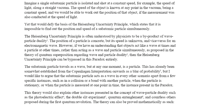 Cover image for Theory on Bypassing Heisenberg Uncertainty Principle
