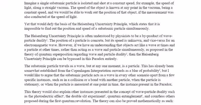 Cover image for Theory on Bypassing Heisenberg Uncertainty Principle