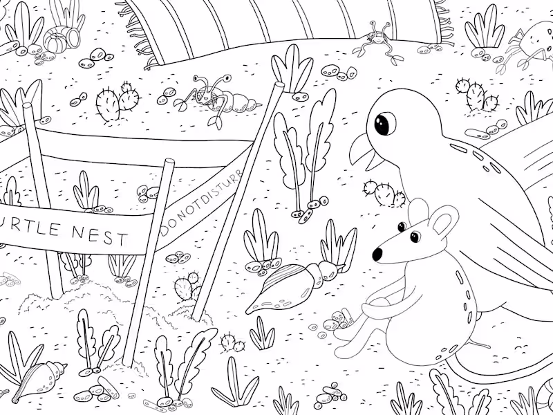 Cover image for Grumpy Iguana Coloring Book