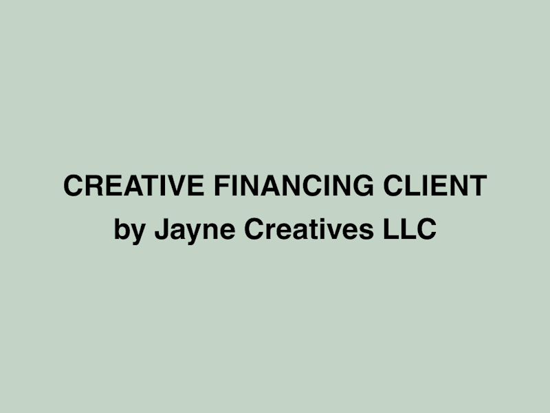 Cover image for Creative Financing Client - Social Media Management 
