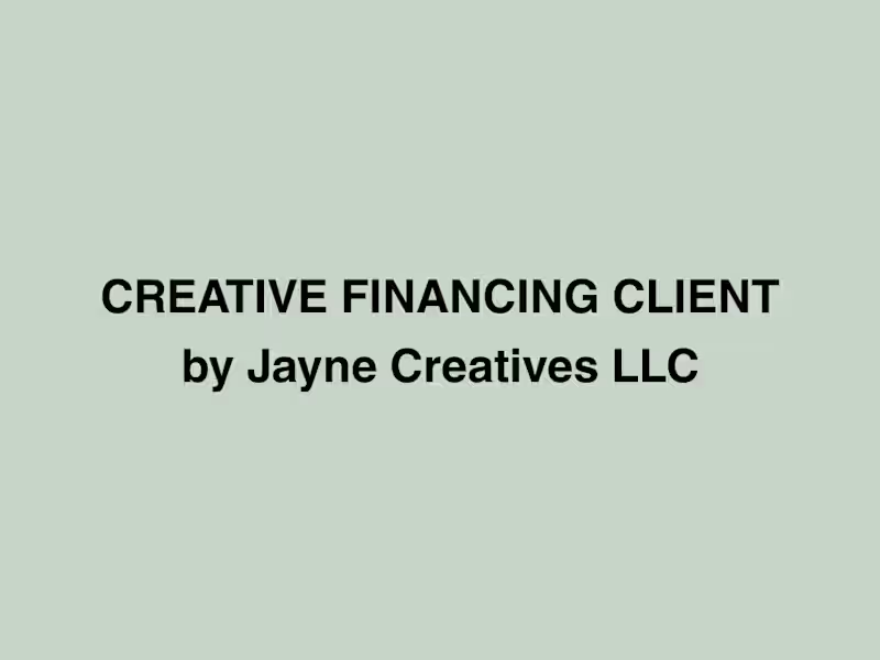 Cover image for Creative Financing Client - Social Media Management 