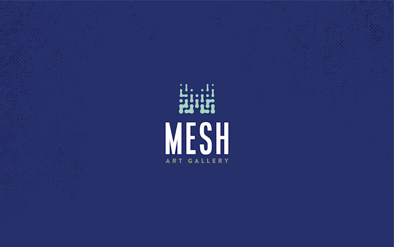 Cover image for Brand Identity Design for Mesh Art Gallery