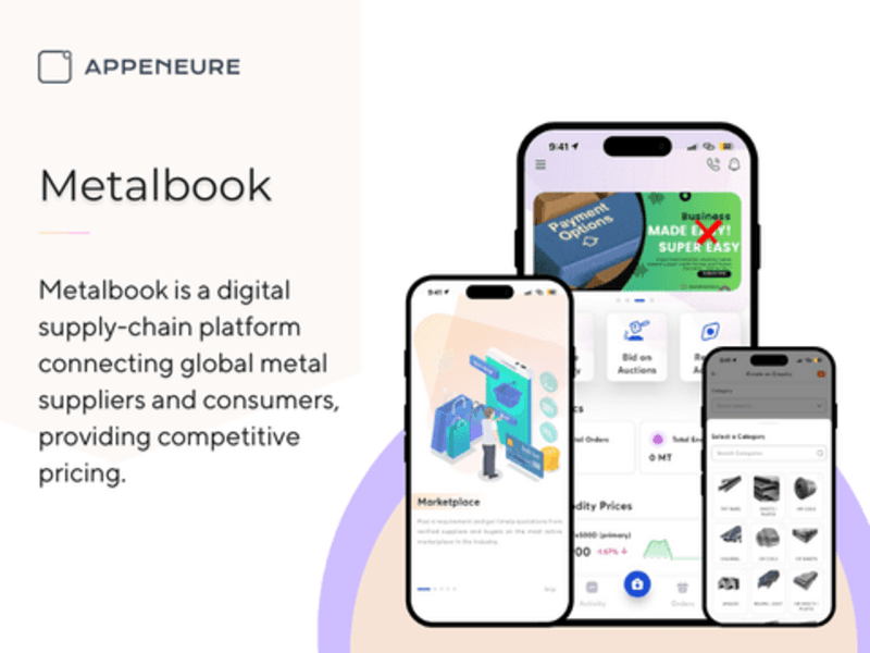 Cover image for Metalbook - Smart Digital Supply-Chain for Metals