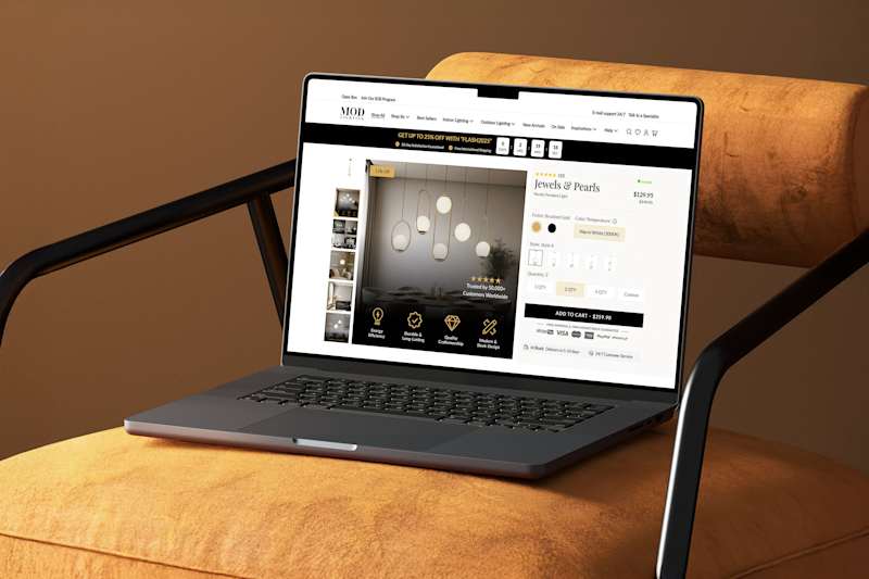 Cover image for Graphic Design for MOD Lighting's Marketing Campaigns