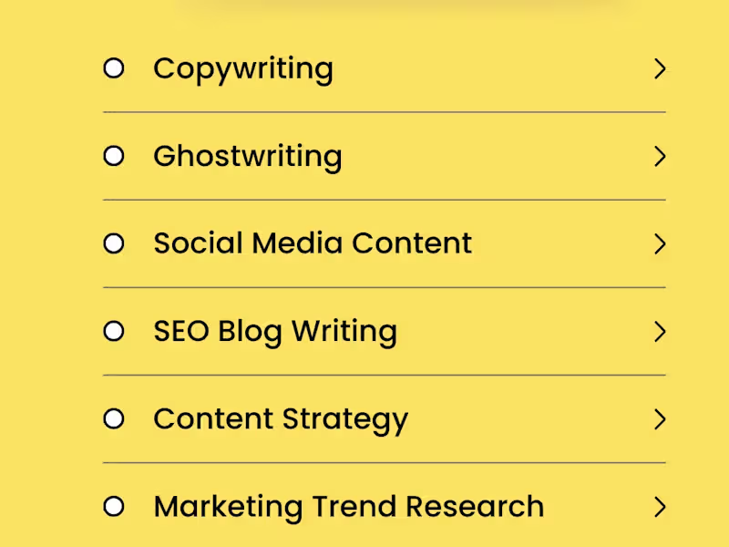 Cover image for Copywriter & Content Writer for Brands and Founders