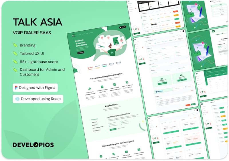 Cover image for Talk Asia | VOIP Dialer Saas Product