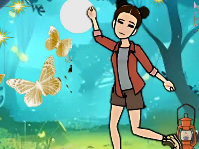 Cover image for The Adventure Of Ava and The Moonlight Garden