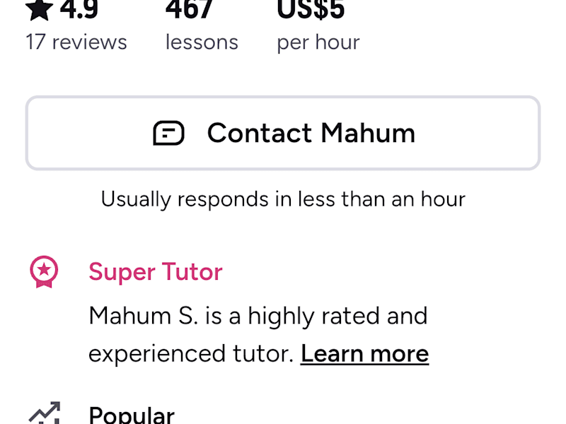Cover image for Tutor 
