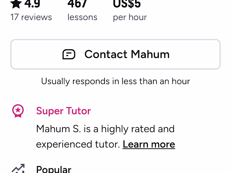 Cover image for Tutor 