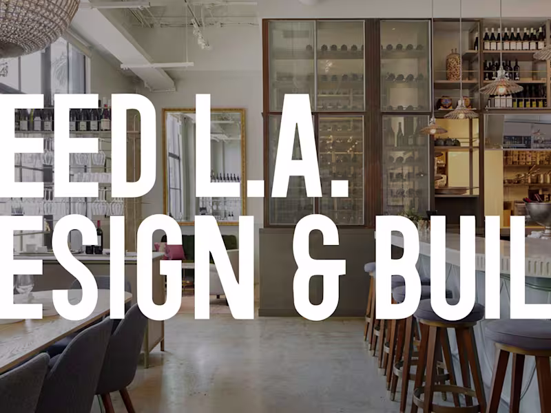 Cover image for Seed Design and Build Los Angeles